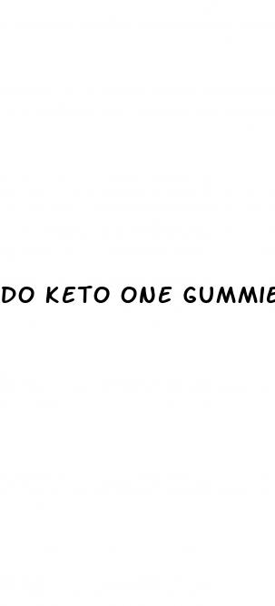 do keto one gummies work