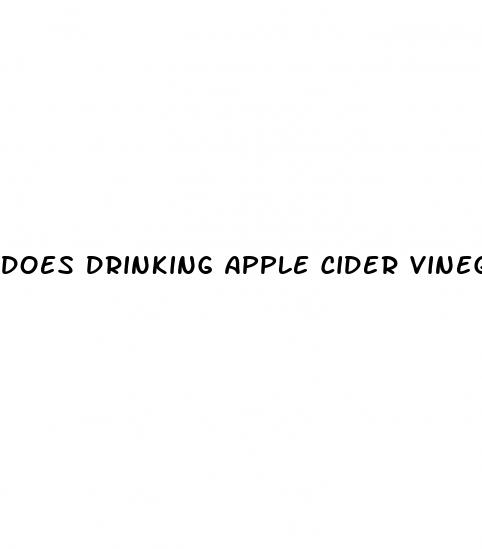 does drinking apple cider vinegar help you lose weight