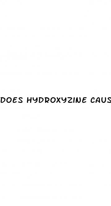does hydroxyzine cause weight loss
