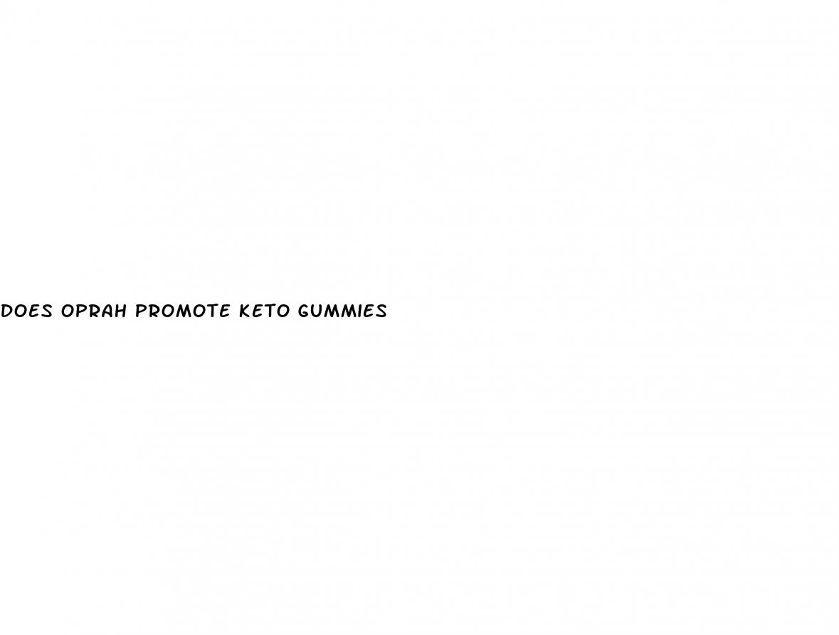 does oprah promote keto gummies