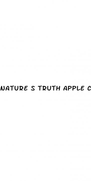 nature s truth apple cider vinegar