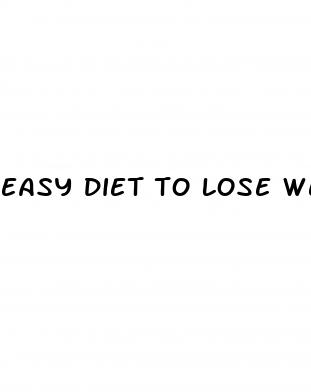 easy diet to lose weight fast