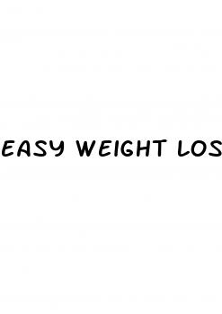easy weight loss