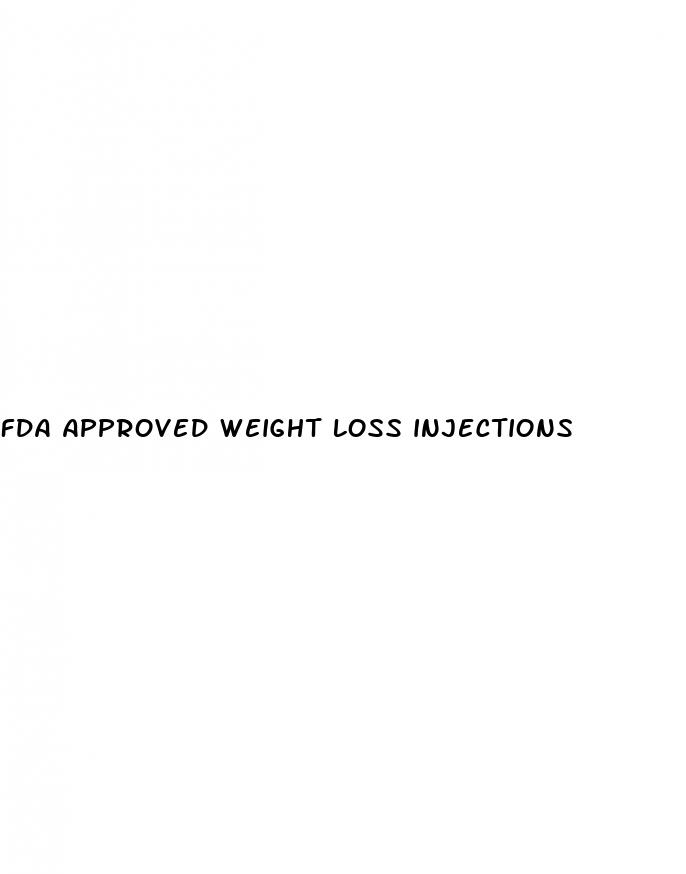 fda approved weight loss injections