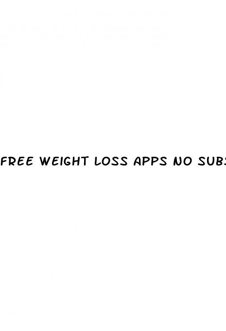 free weight loss apps no subscription