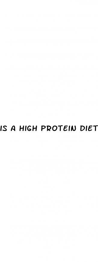 is a high protein diet good for weight loss