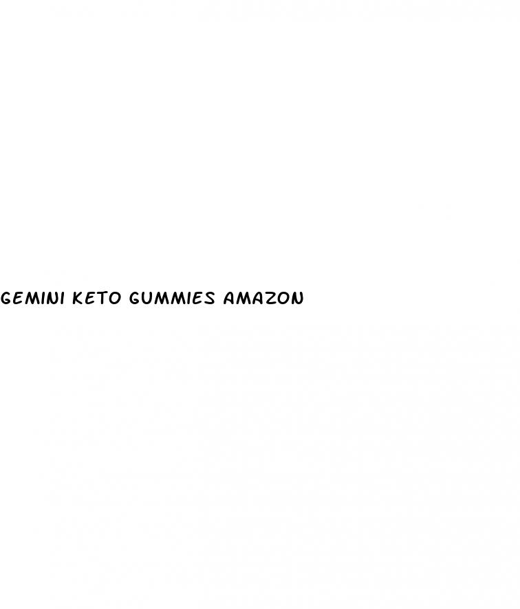 gemini keto gummies amazon