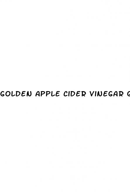 golden apple cider vinegar gummies
