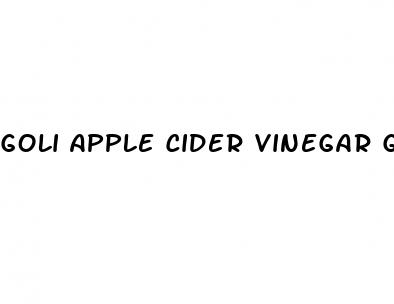 goli apple cider vinegar gummies near me