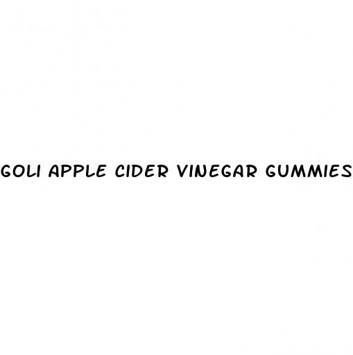 goli apple cider vinegar gummies for acid reflux