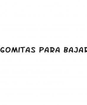 gomitas para bajar de peso en walmart