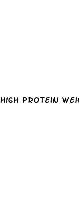 high protein weight loss meal plan