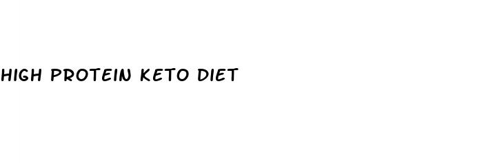 high protein keto diet