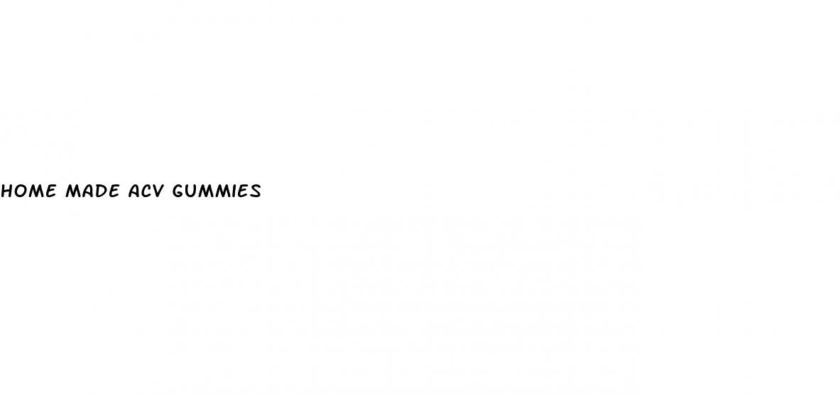 home made acv gummies