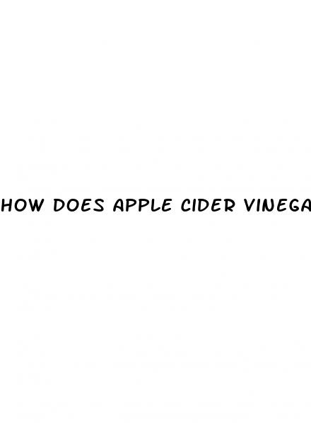 how does apple cider vinegar help with belly fat