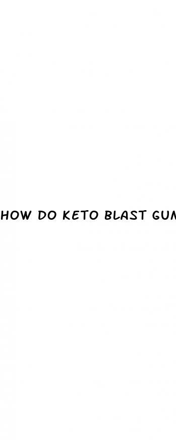 how do keto blast gummies work