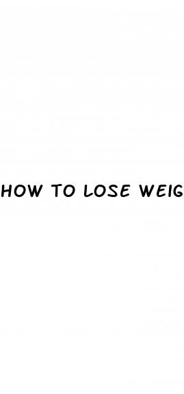 how to lose weight fast at home