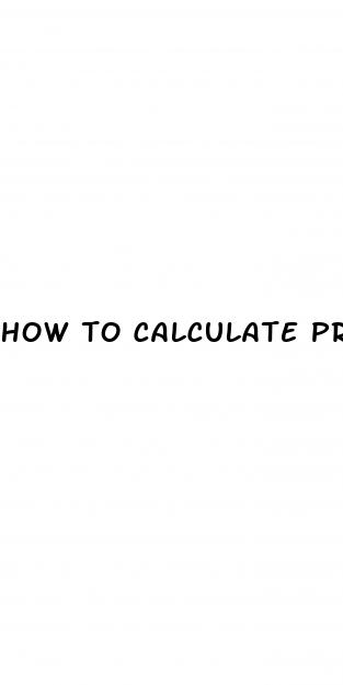 how to calculate protein intake for weight loss