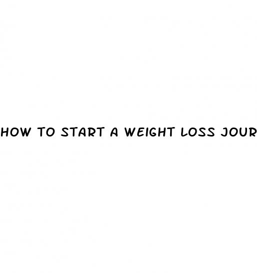 how to start a weight loss journey