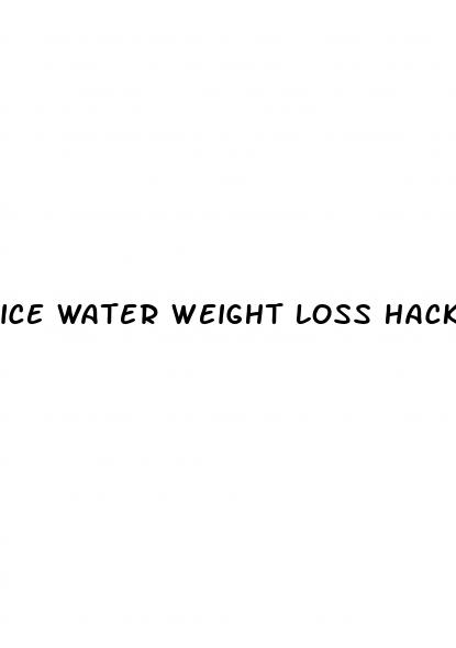 ice water weight loss hack