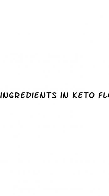 ingredients in keto flo gummies