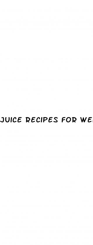 juice recipes for weight loss