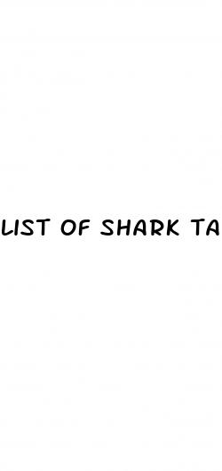 list of shark tank companies