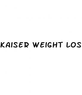 kaiser weight loss programs