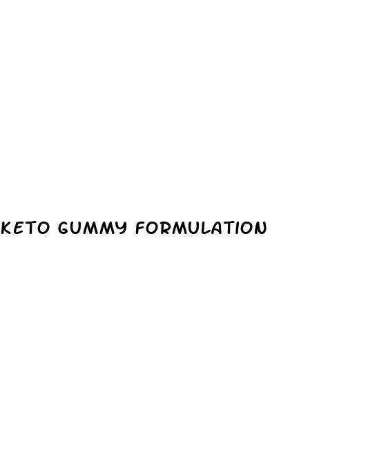 keto gummy formulation