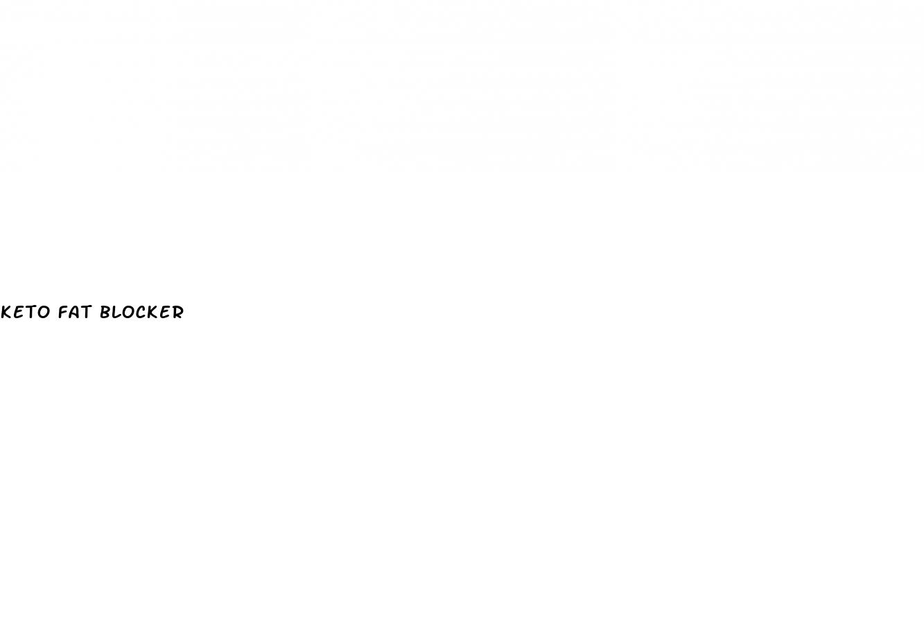 keto fat blocker