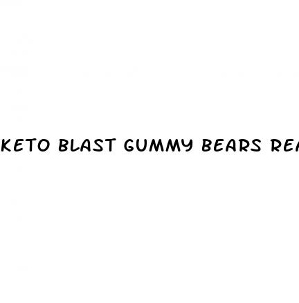 keto blast gummy bears real reviews