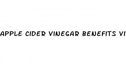 apple cider vinegar benefits vitamin