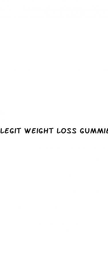 legit weight loss gummies