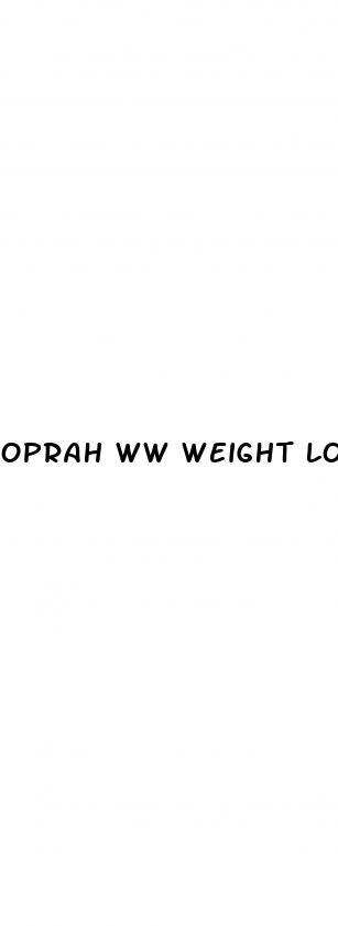 oprah ww weight loss gummies