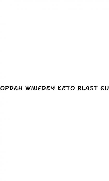 oprah winfrey keto blast gummies