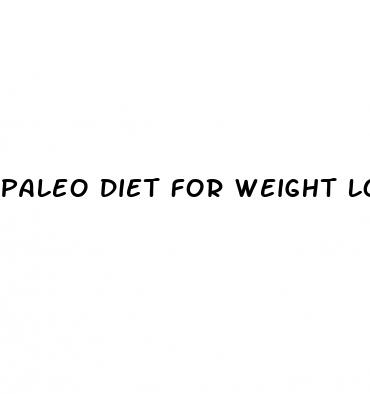 paleo diet for weight loss