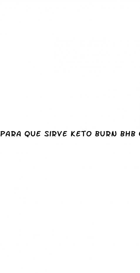 para que sirve keto burn bhb gummies
