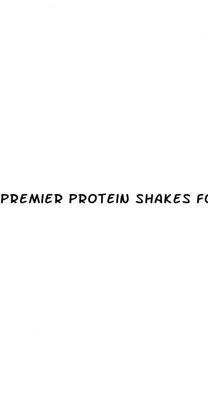 premier protein shakes for weight loss