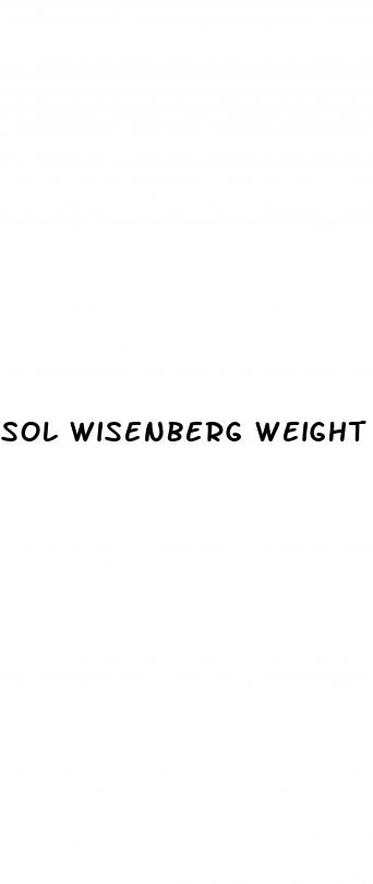 sol wisenberg weight loss