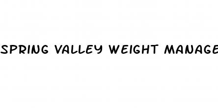 spring valley weight management gummies help with weight loss