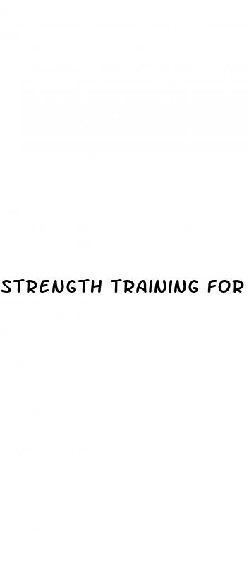 strength training for weight loss female