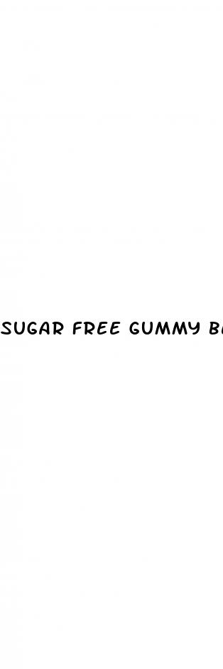 sugar free gummy bear recipe
