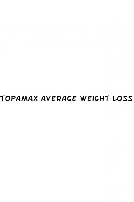 topamax average weight loss