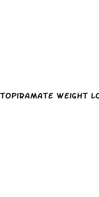 topiramate weight loss reviews
