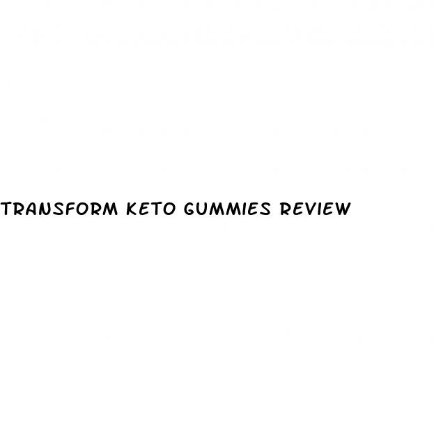 transform keto gummies review