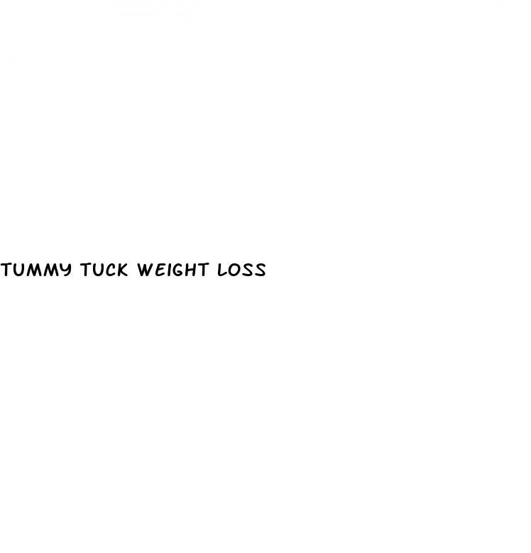 tummy tuck weight loss
