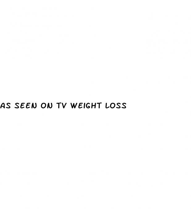 as seen on tv weight loss