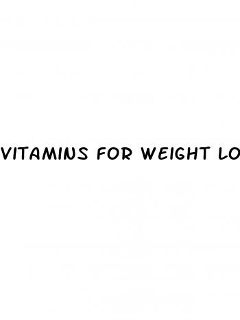vitamins for weight loss and metabolism