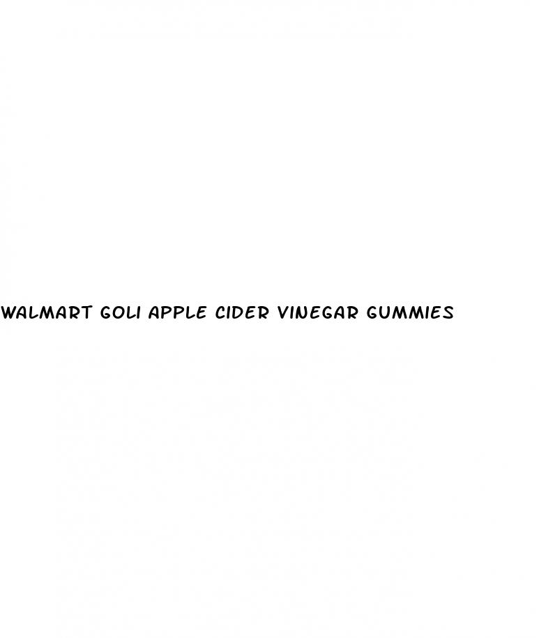 walmart goli apple cider vinegar gummies