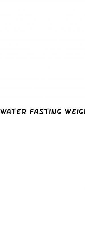 water fasting weight loss
